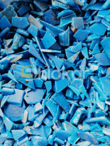 HDPE Blue Drum Regrind